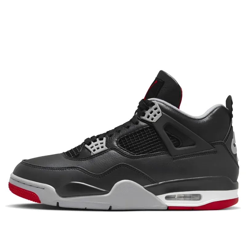 Jordan 4 Retro Bred Reimagined u kombinaciji crne i crvene boje — iz ponude modela