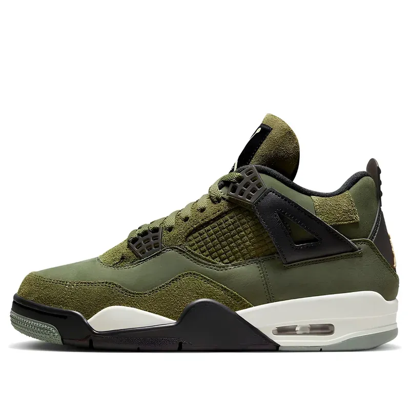 Jordan 4 Retro Craft Medium Olive u zelenoj boji — iz ponude modela