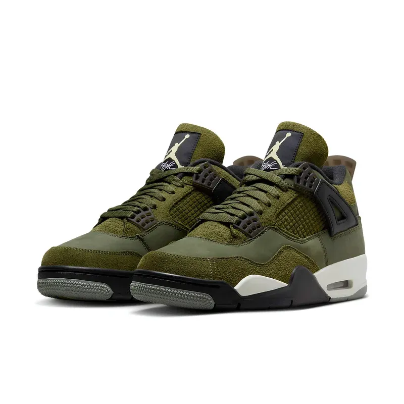 Jordan 4 Retro Craft Medium Olive u zelenoj boji, fotografija 2 od 5