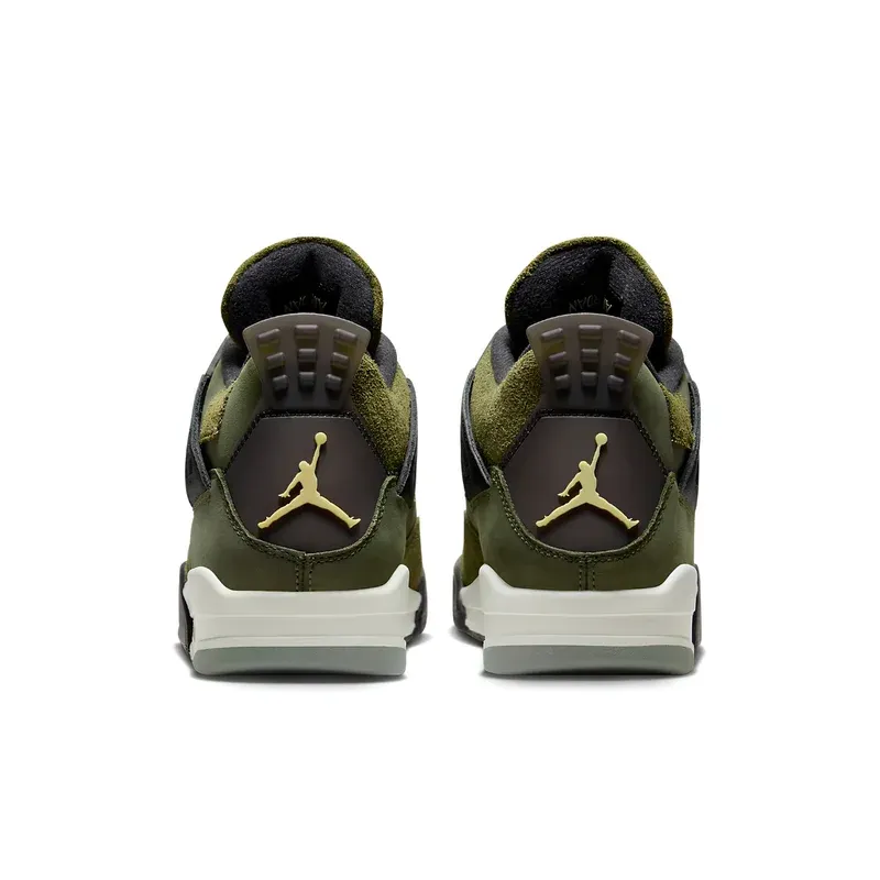 Jordan 4 Retro Craft Medium Olive u zelenoj boji, fotografija 3 od 5