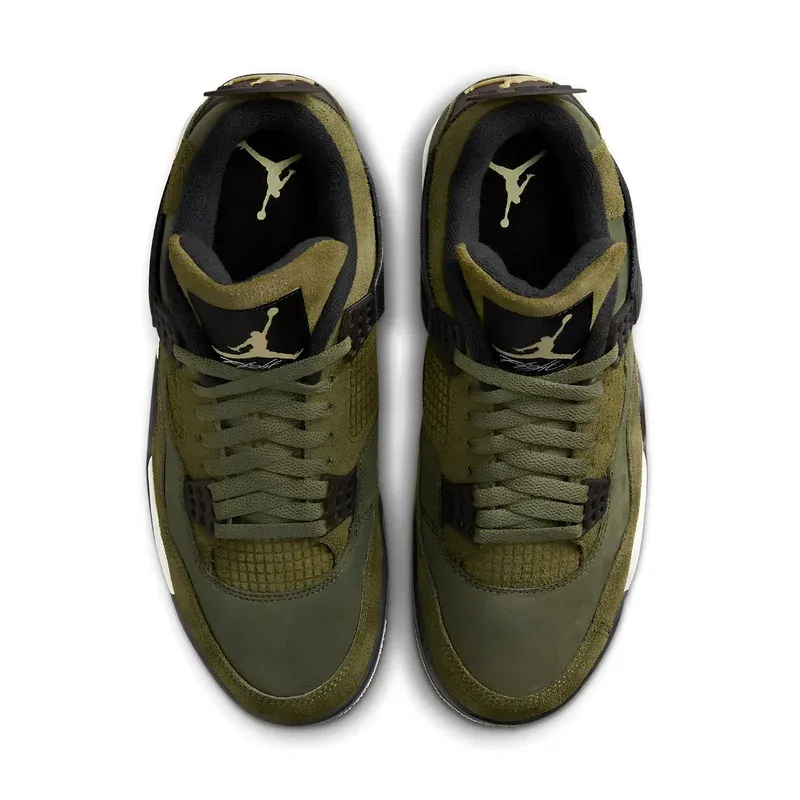 Jordan 4 Retro Craft Medium Olive u zelenoj boji, fotografija 4 od 5