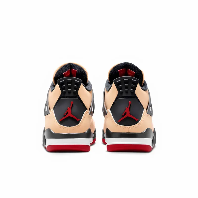 Jordan 4 Retro Pizza u kombinaciji bež i crvene boje, fotografija 5 od 6