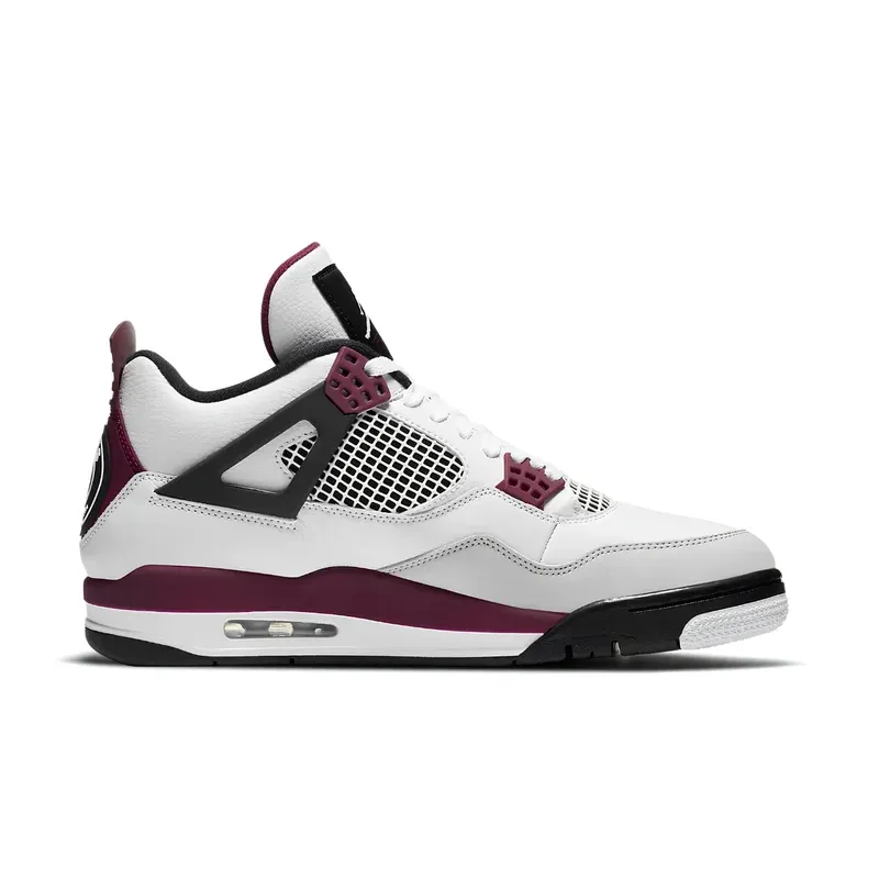 Jordan 4 Retro PSG Paris Saint-Germain u kombinaciji bele i crvene boje, fotografija 2 od 6