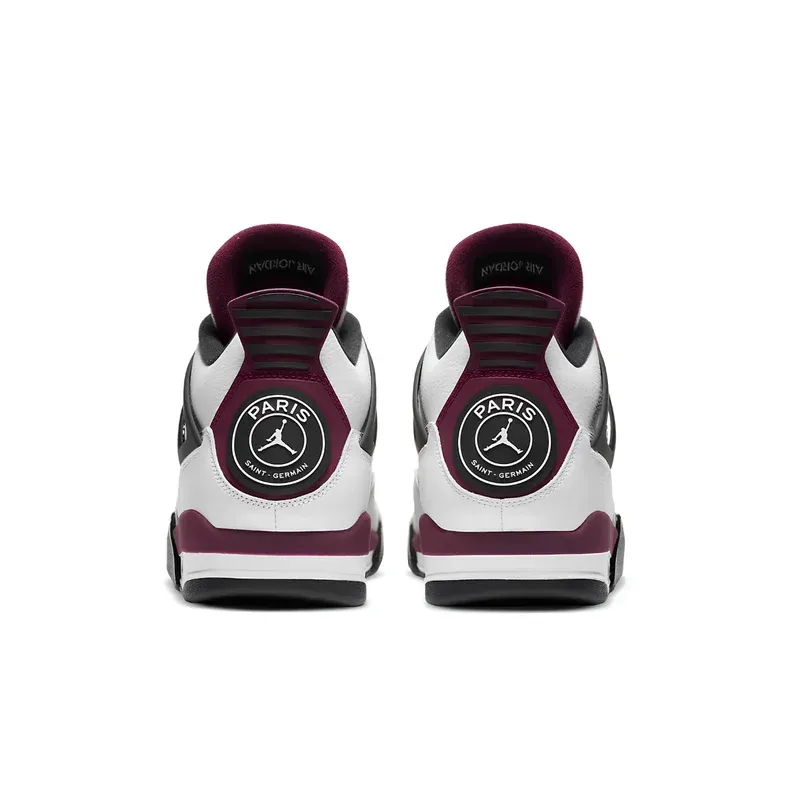 Jordan 4 Retro PSG Paris Saint-Germain u kombinaciji bele i crvene boje, fotografija 5 od 6