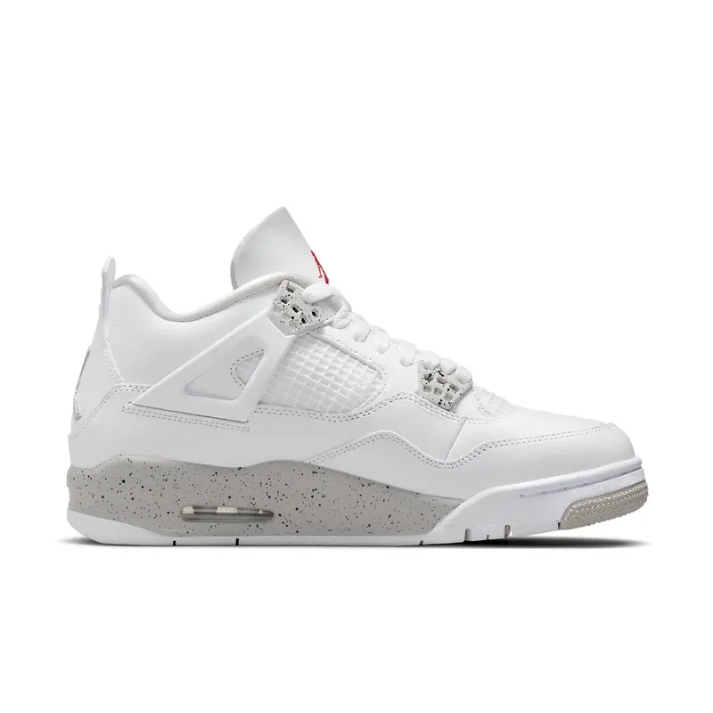 Jordan 4 Retro White Oreo u kombinaciji bele i sive boje, fotografija 2 od 6