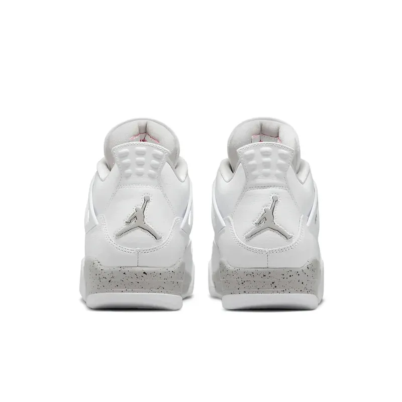 Jordan 4 Retro White Oreo u kombinaciji bele i sive boje, fotografija 5 od 6
