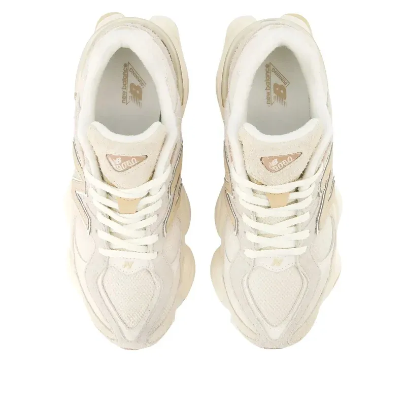 New Balance 9060 Bisque Sea Salt u kombinaciji bele i bež boje, fotografija 4 od 7