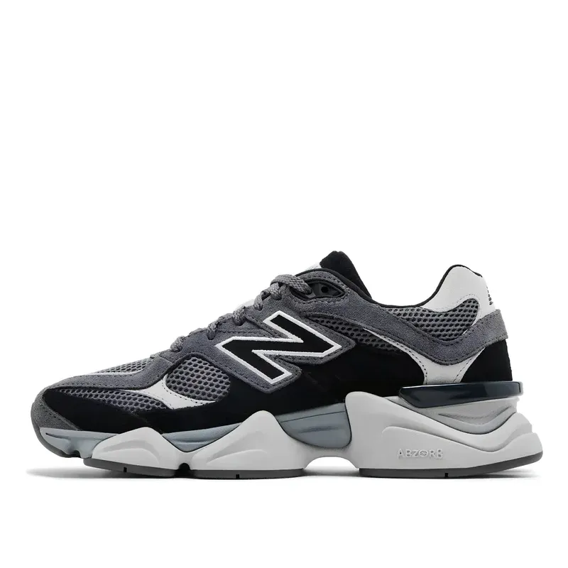 New Balance 9060 Black Castlerock u kombinaciji sive i crne boje, fotografija 2 od 5