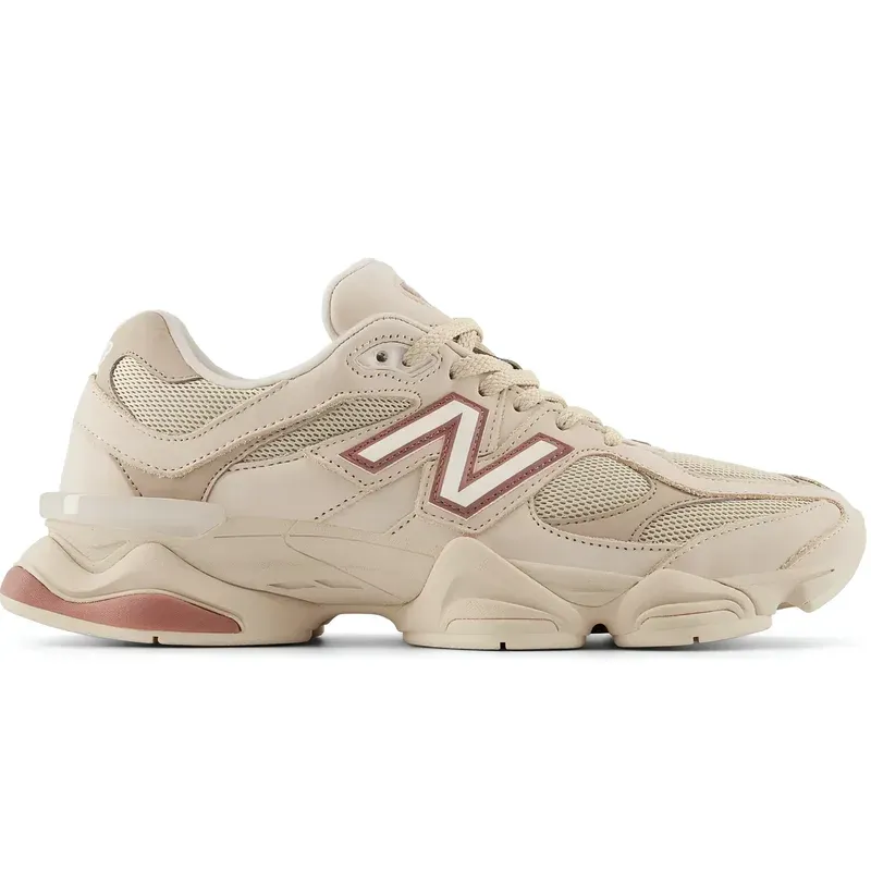 New Balance 9060 Bone Sparrow u bež boji — bočni pogled