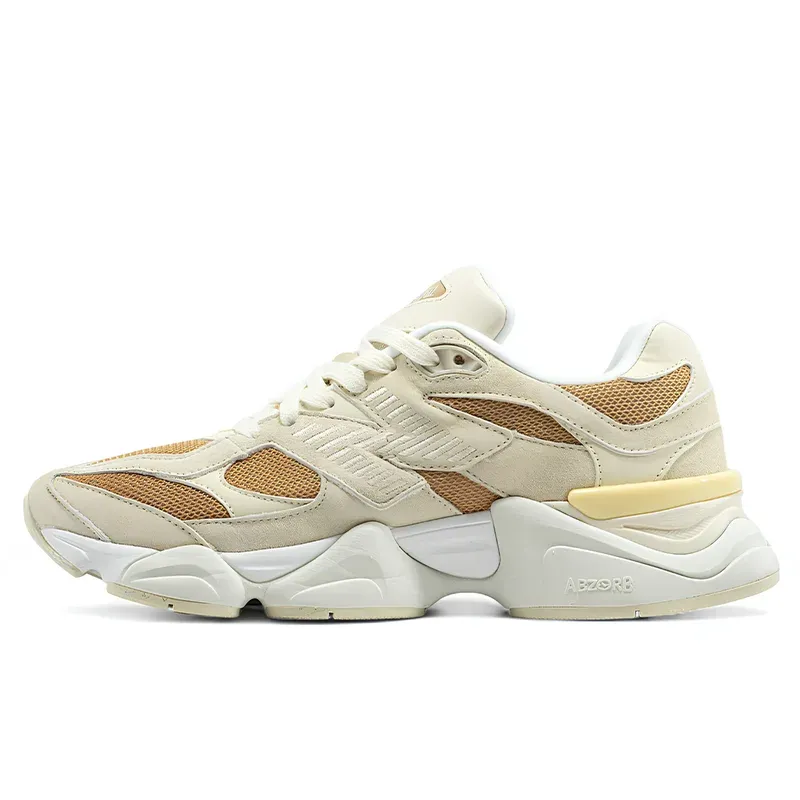 New Balance 9060 Brown Ivory White u kombinaciji bež i bele boje, fotografija 2 od 5
