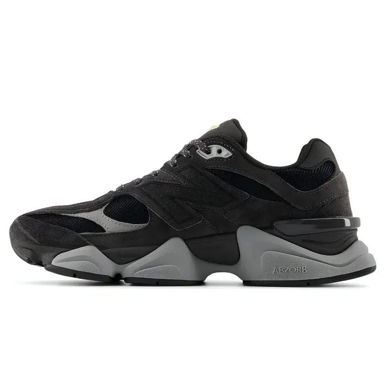 New Balance 9060 Cordura Dry Lime u kombinaciji crne i zelene boje, fotografija 2 od 5
