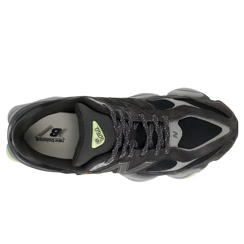 New Balance 9060 Cordura Dry Lime u kombinaciji crne i zelene boje, fotografija 4 od 5