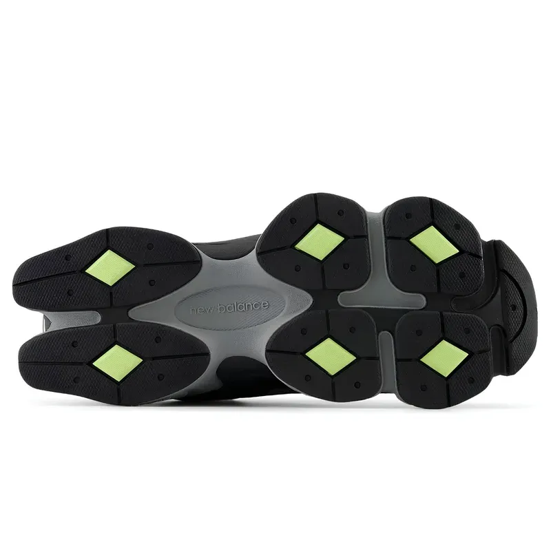 New Balance 9060 Cordura Dry Lime u kombinaciji crne i zelene boje, fotografija 5 od 5