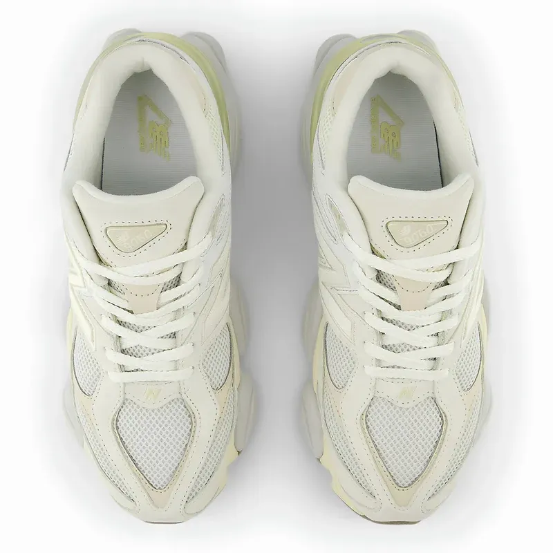 New Balance 9060 Mineral Grey Matter u kombinaciji bele i bež boje, fotografija 3 od 5