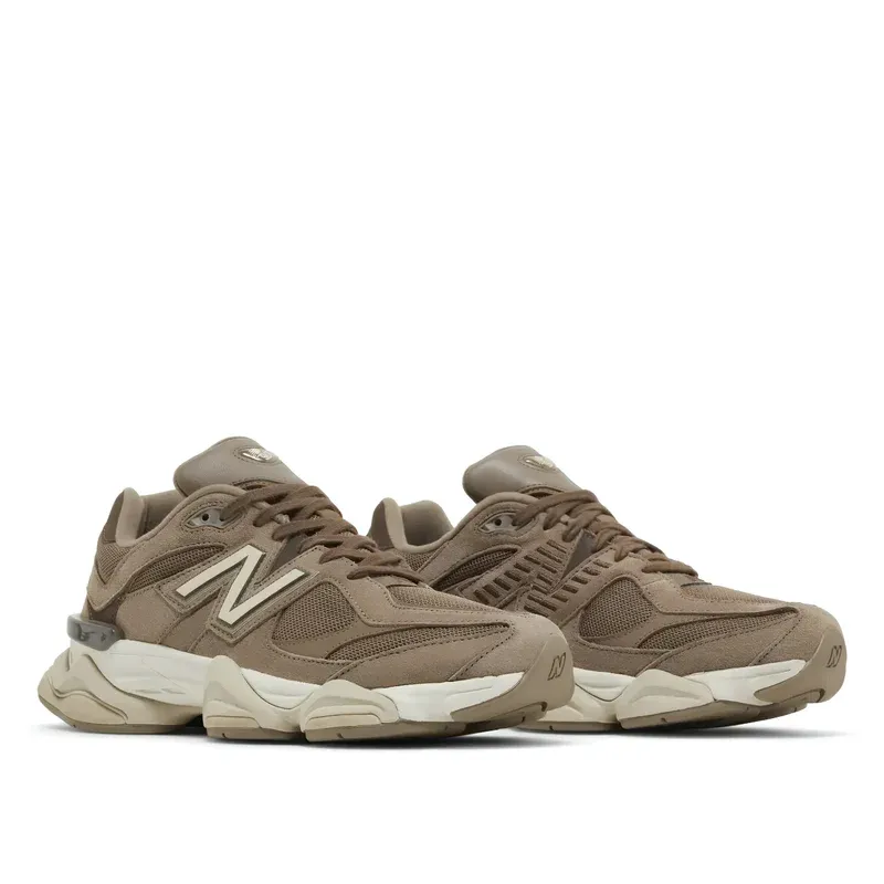 New Balance 9060 Mushroom Brown u kombinaciji braon i bež boje, fotografija 3 od 5