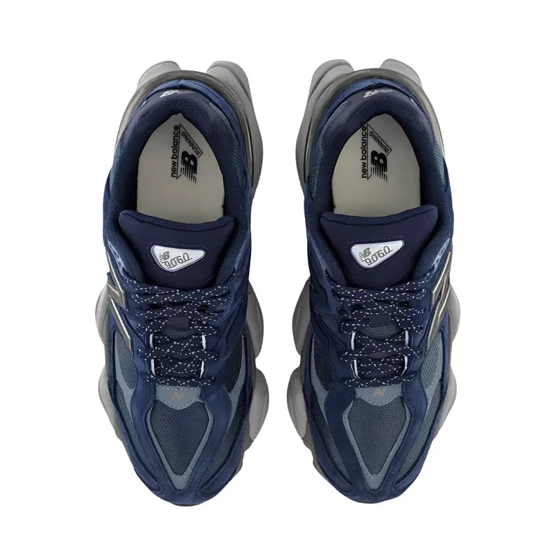 New Balance 9060 Navy Oxford Blue u kombinaciji plave i sive boje, fotografija 4 od 5