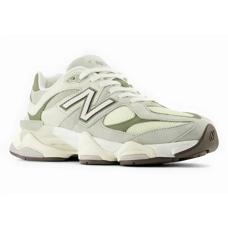 New Balance 9060 Olivine u kombinaciji bele i zelene boje, fotografija 3 od 5