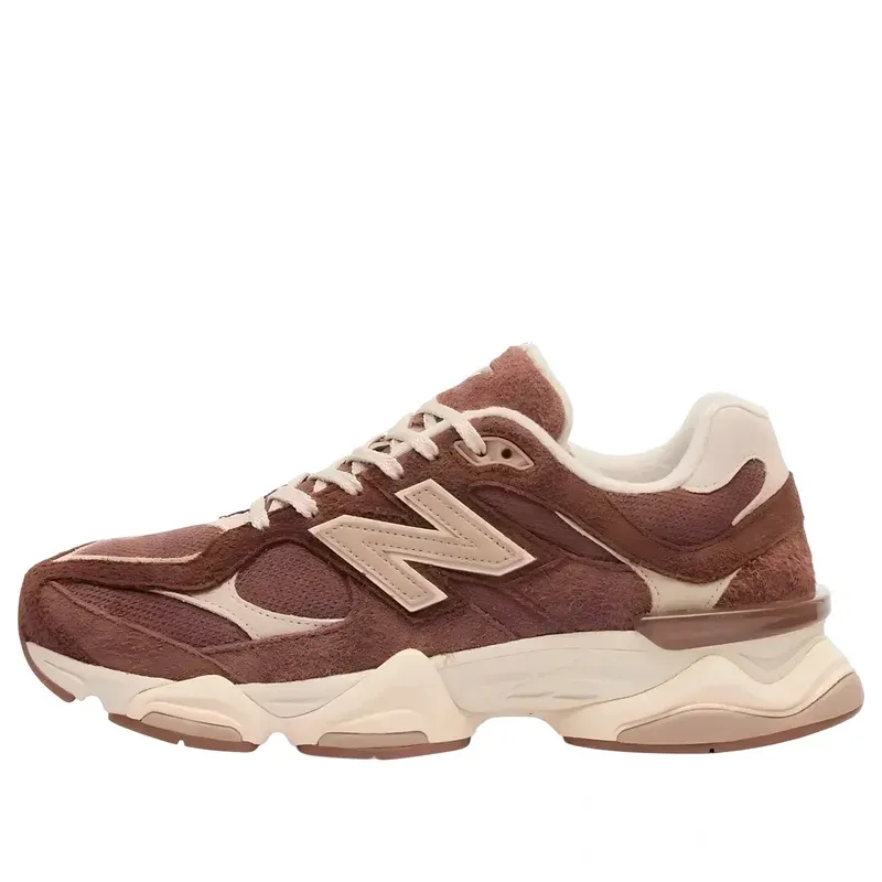 New Balance 9060 Rich Oak u kombinaciji braon i bele boje, fotografija 2 od 6