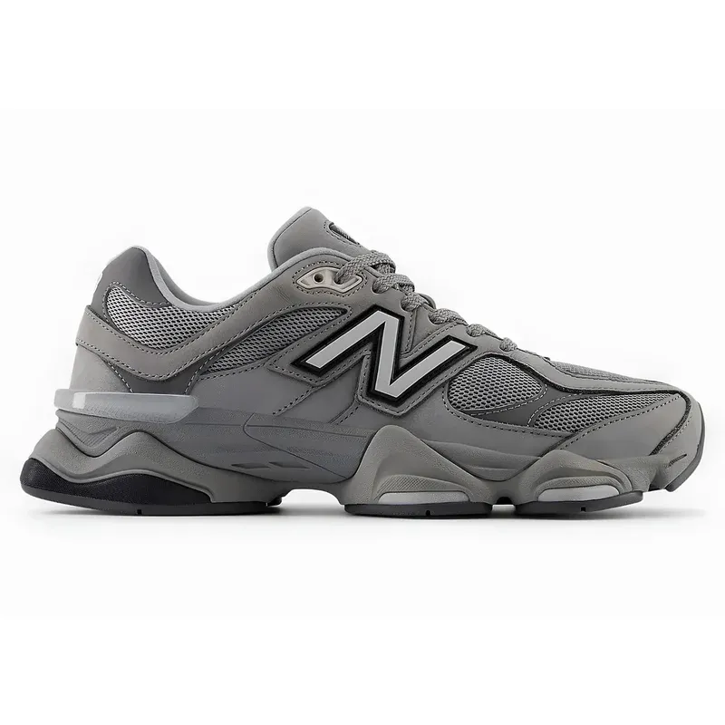 New Balance 9060 Shadow Grey u sivoj boji — bočni pogled