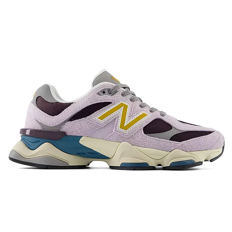 New Balance 9060 Taro Plum Brown u ljubičastoj boji — bočni pogled