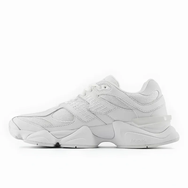 New Balance 9060 Triple White u beloj boji, fotografija 2 od 5