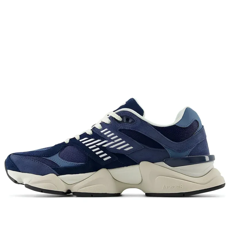 New Balance 9060 Vintage Indigo Heron Blue u kombinaciji plave i bele boje, fotografija 2 od 5