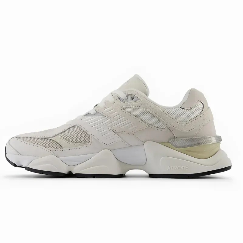 New Balance 9060 White Beige u kombinaciji bele i bež boje, fotografija 2 od 5