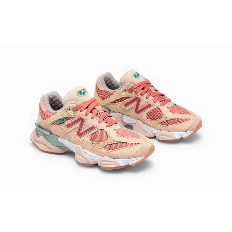 New Balance 9060 x Joe Freshgoods Penny Cookie Pink u kombinaciji roze i bež boje, fotografija 3 od 5