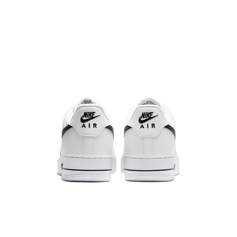 Nike Air Force 1 Low White Black u kombinaciji bele i crne boje, fotografija 5 od 6
