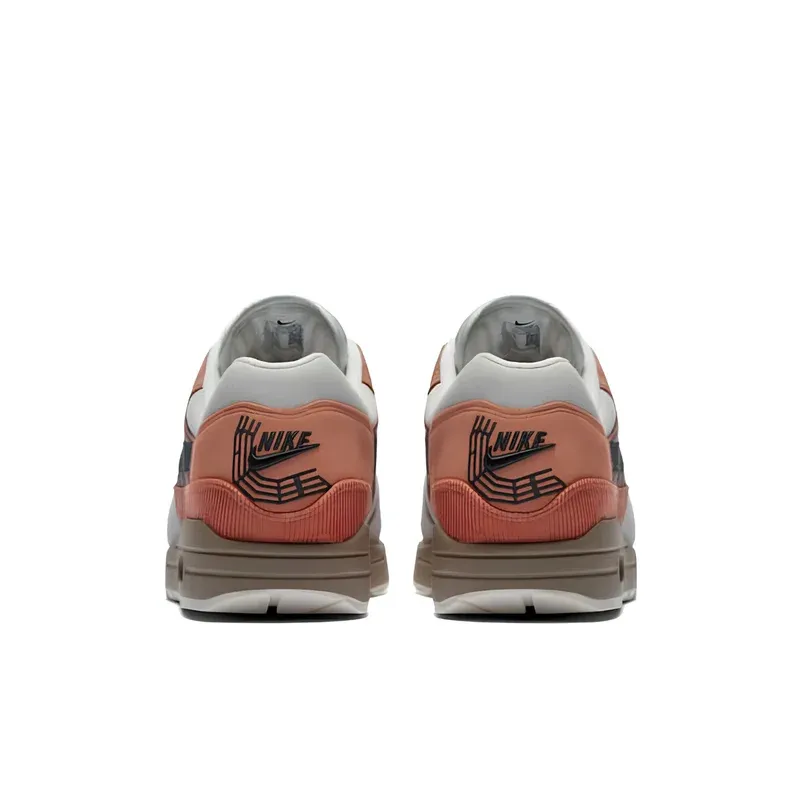 Nike Air Max 1 Amsterdam u kombinaciji sive i crvene boje, fotografija 5 od 6