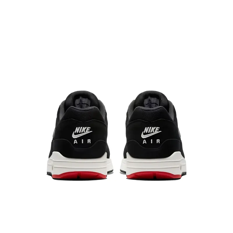 Nike Air Max 1 Mini Swoosh Bred u kombinaciji crne i crvene boje, fotografija 5 od 6