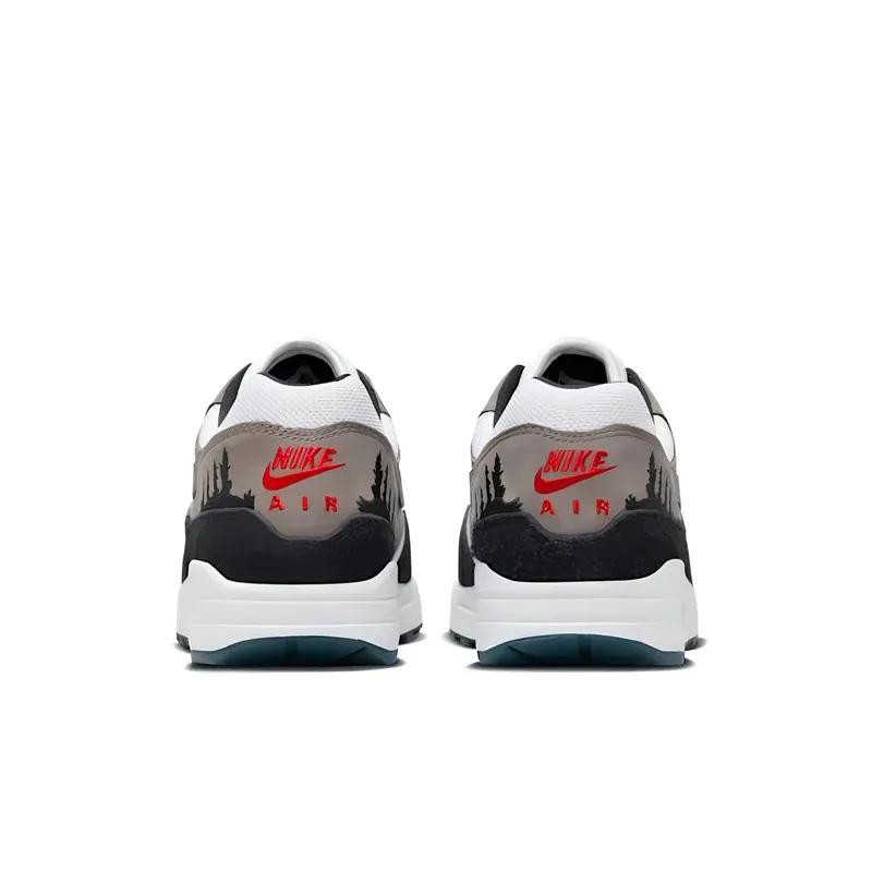 Nike Air Max 1 Premium Escape Treeline u kombinaciji sive i crne boje, fotografija 5 od 6