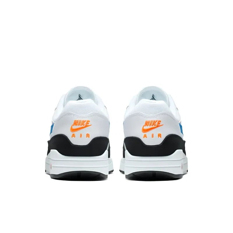 Nike Air Max 1 White Photo Blue Black u kombinaciji bele i plave boje, fotografija 5 od 6