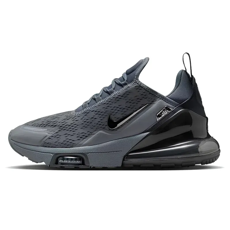 Nike Air Max 270 Premium Smoke Grey u sivoj boji — bočni pogled