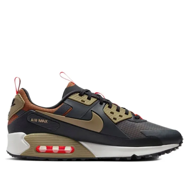 Nike Air Max 90 Drift Dark Smoke Grey Khaki u kombinaciji sive i braon boje, fotografija 3 od 6