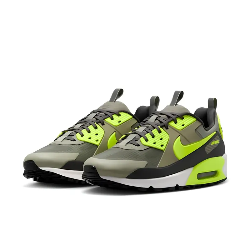 Nike Air Max 90 Drift Light Army Volt u kombinaciji zelene i sive boje, fotografija 3 od 6