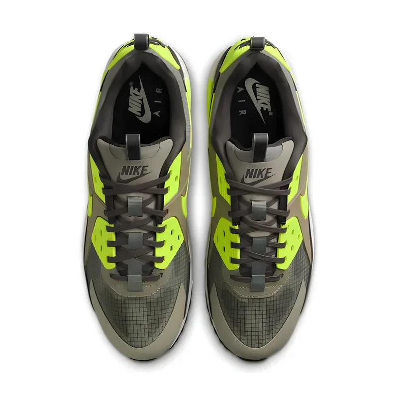 Nike Air Max 90 Drift Light Army Volt u kombinaciji zelene i sive boje, fotografija 4 od 6
