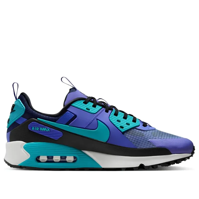 Nike Air Max 90 Drift Persian Violet u kombinaciji ljubičaste i plave boje, fotografija 2 od 5