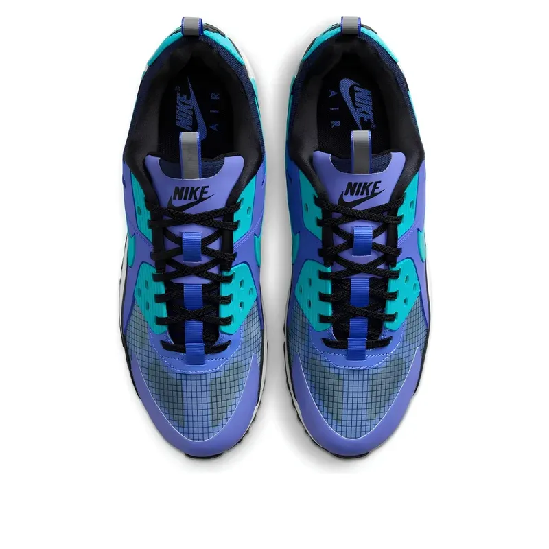 Nike Air Max 90 Drift Persian Violet u kombinaciji ljubičaste i plave boje, fotografija 3 od 5