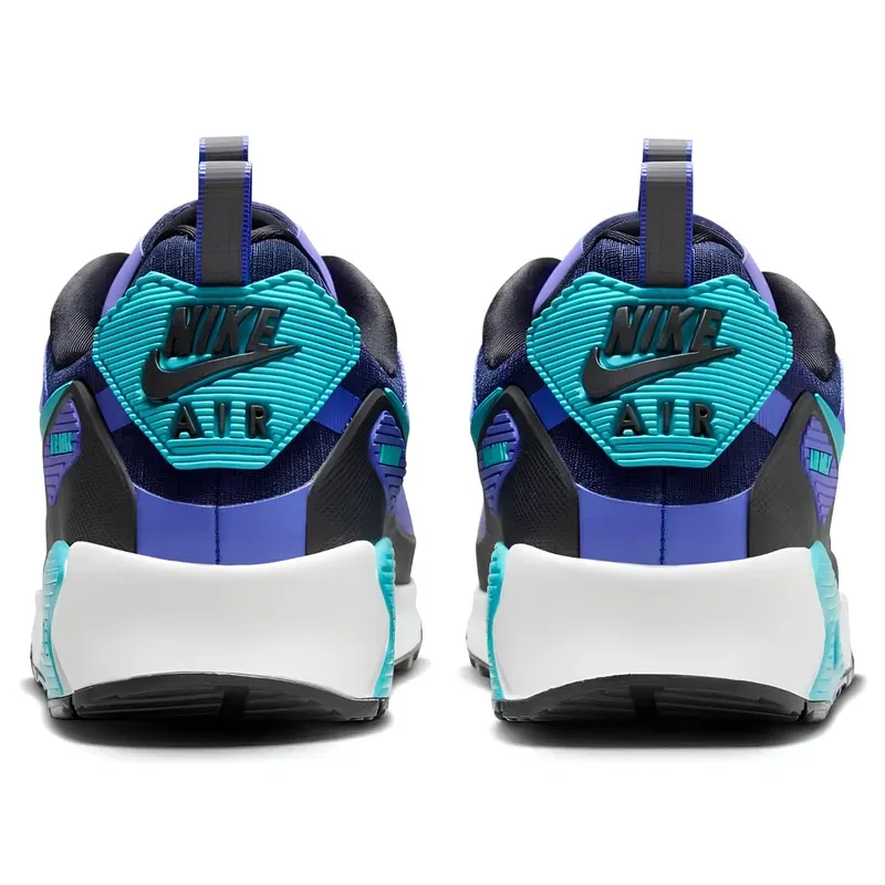 Nike Air Max 90 Drift Persian Violet u kombinaciji ljubičaste i plave boje, fotografija 4 od 5