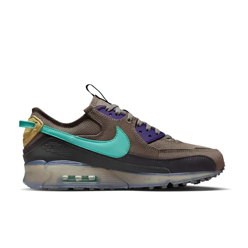 Nike Air Max 90 Terrascape Moon Fossil u kombinaciji braon i zelene boje, fotografija 2 od 5
