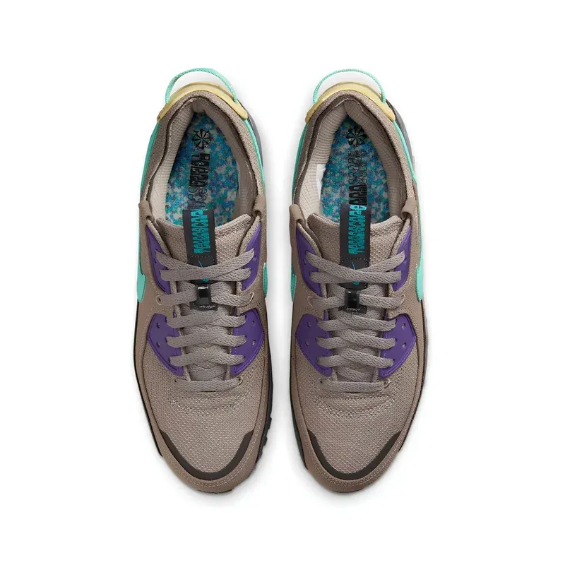 Nike Air Max 90 Terrascape Moon Fossil u kombinaciji braon i zelene boje, fotografija 4 od 5