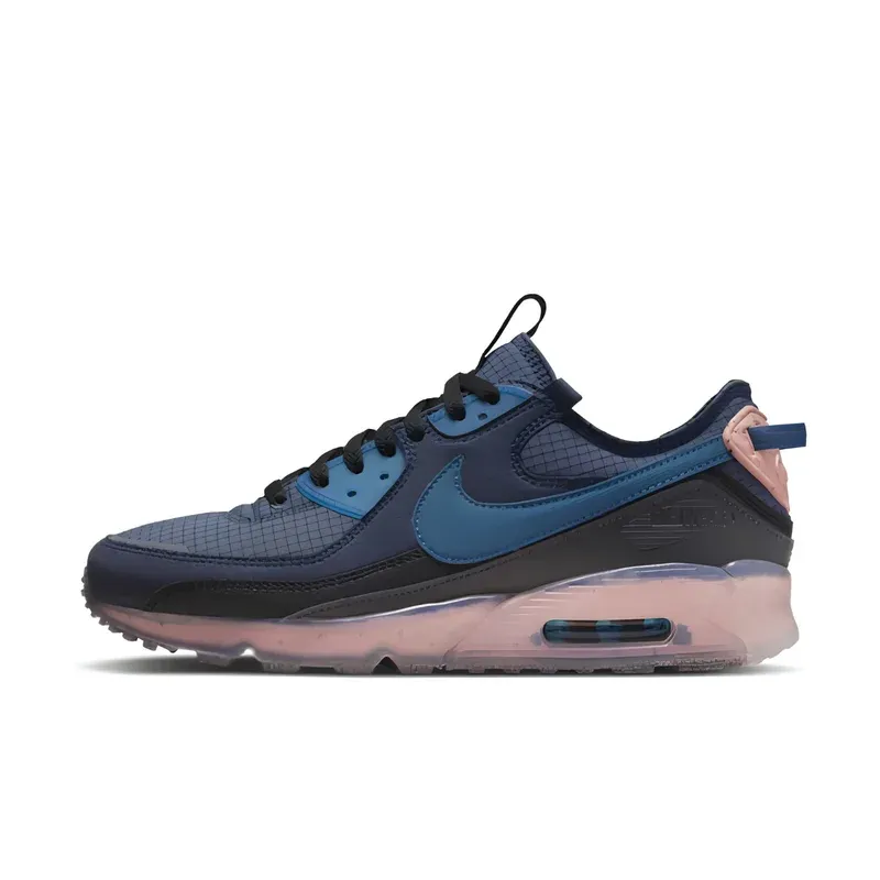 Nike Air Max 90 Terrascape Obsidian u plavoj boji — bočni pogled