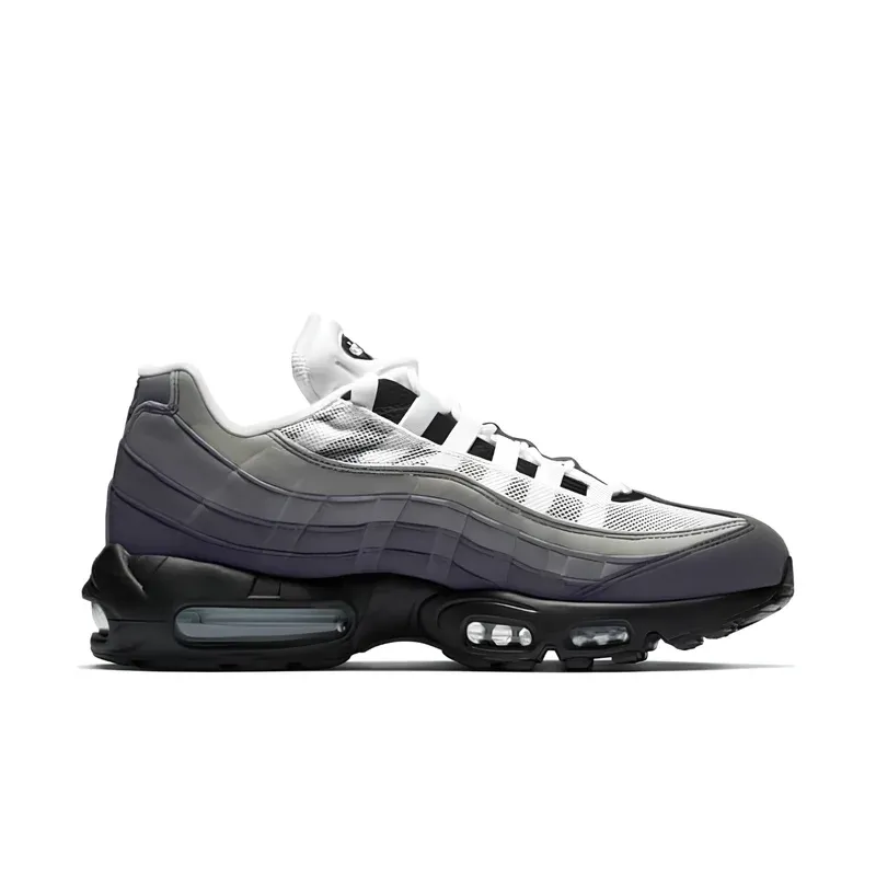 Nike Air Max 95 Black Anthracite u kombinaciji sive i crne boje, fotografija 2 od 6