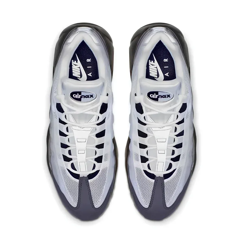 Nike Air Max 95 Black Anthracite u kombinaciji sive i crne boje, fotografija 4 od 6