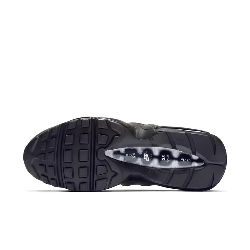 Nike Air Max 95 Black Anthracite u kombinaciji sive i crne boje, fotografija 6 od 6