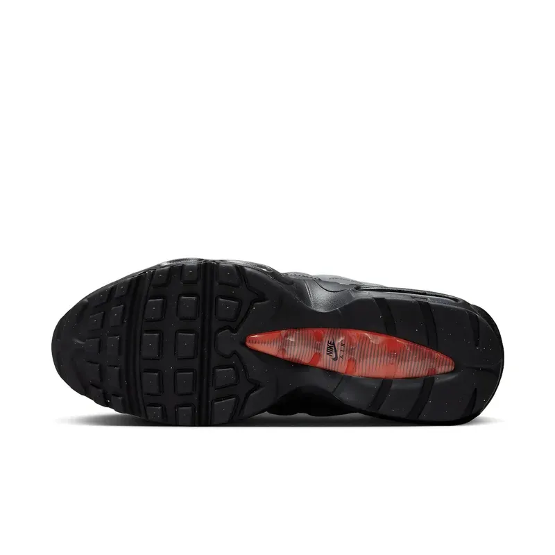 Nike Air Max 95 Black Picante Reflective u kombinaciji sive i crne boje, fotografija 6 od 6