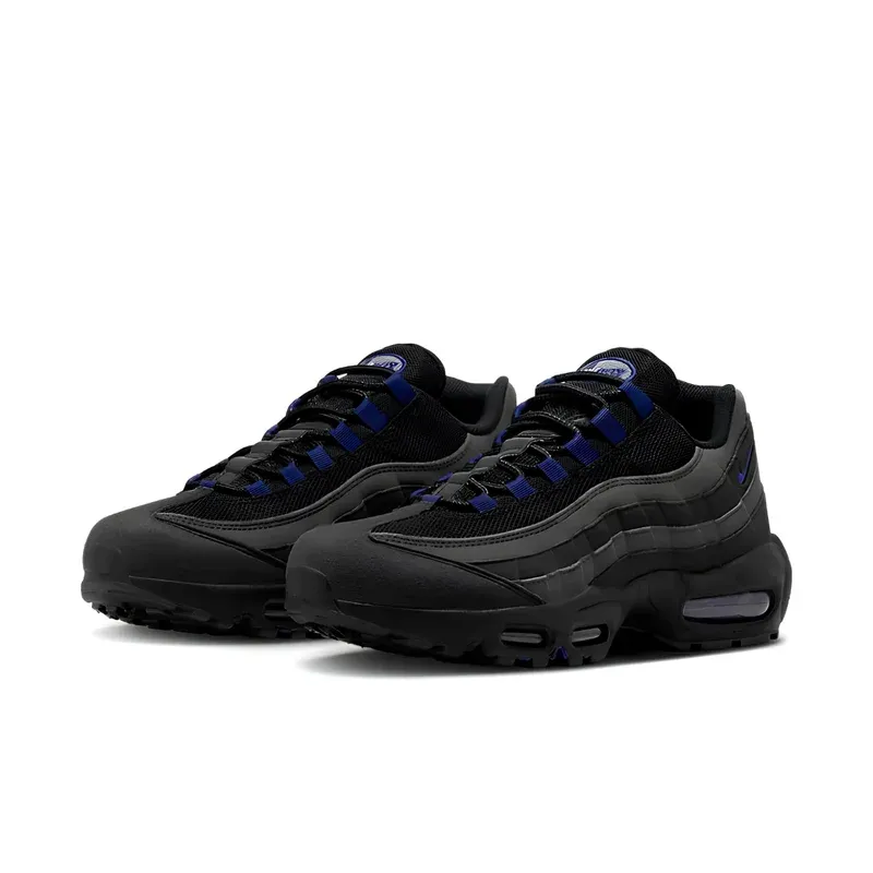 Nike Air Max 95 Jewel Black Deep Royal u kombinaciji crne i sive boje, fotografija 3 od 6