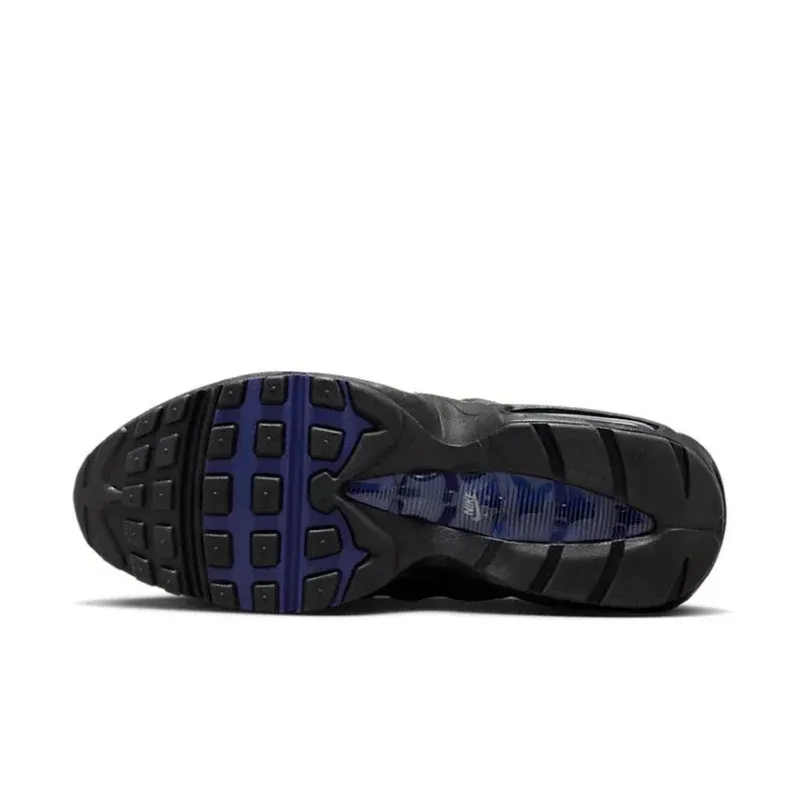 Nike Air Max 95 Jewel Black Deep Royal u kombinaciji crne i sive boje, fotografija 6 od 6
