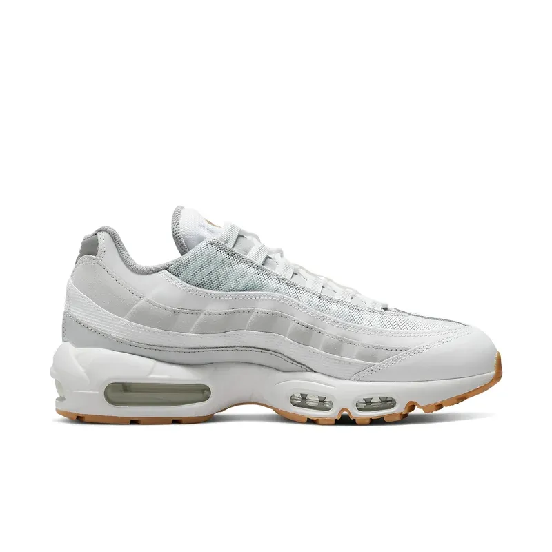 Nike Air Max 95 Pure Platinum Hot Curry u beloj boji, fotografija 2 od 6